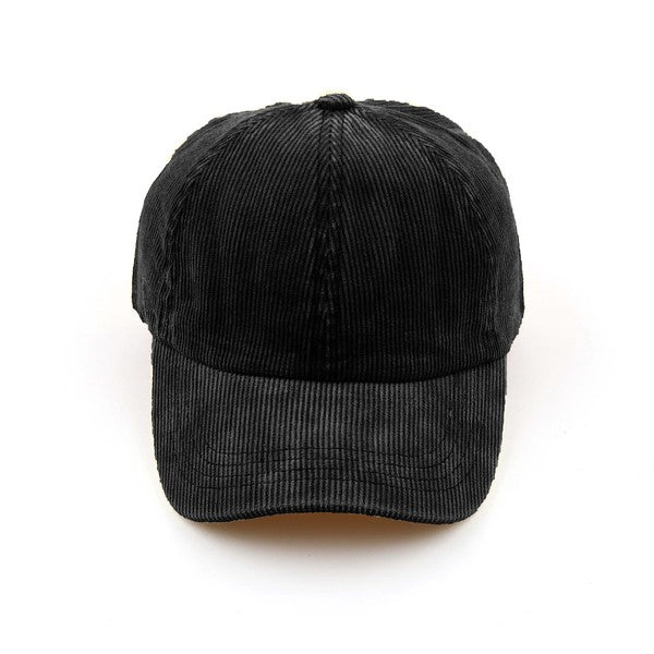 CC Stone-Washed Corduroy Cap