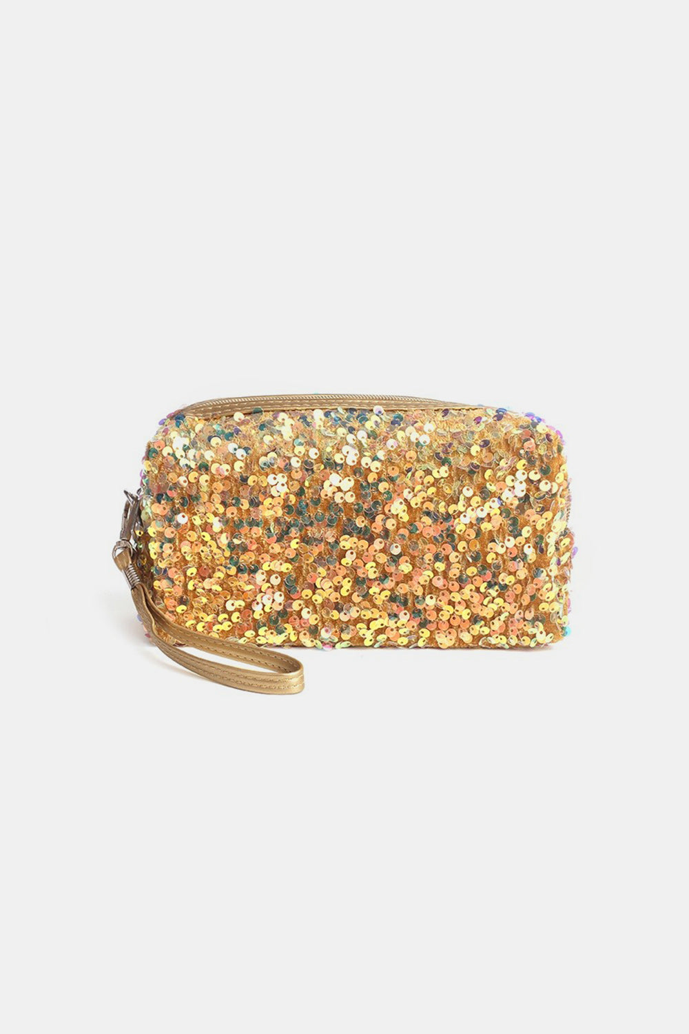 Zenana Colorful Shine Cosmetic Sequin Design Bag