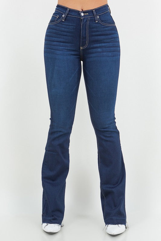 Judy Boot Cut Jean in Dark Denim