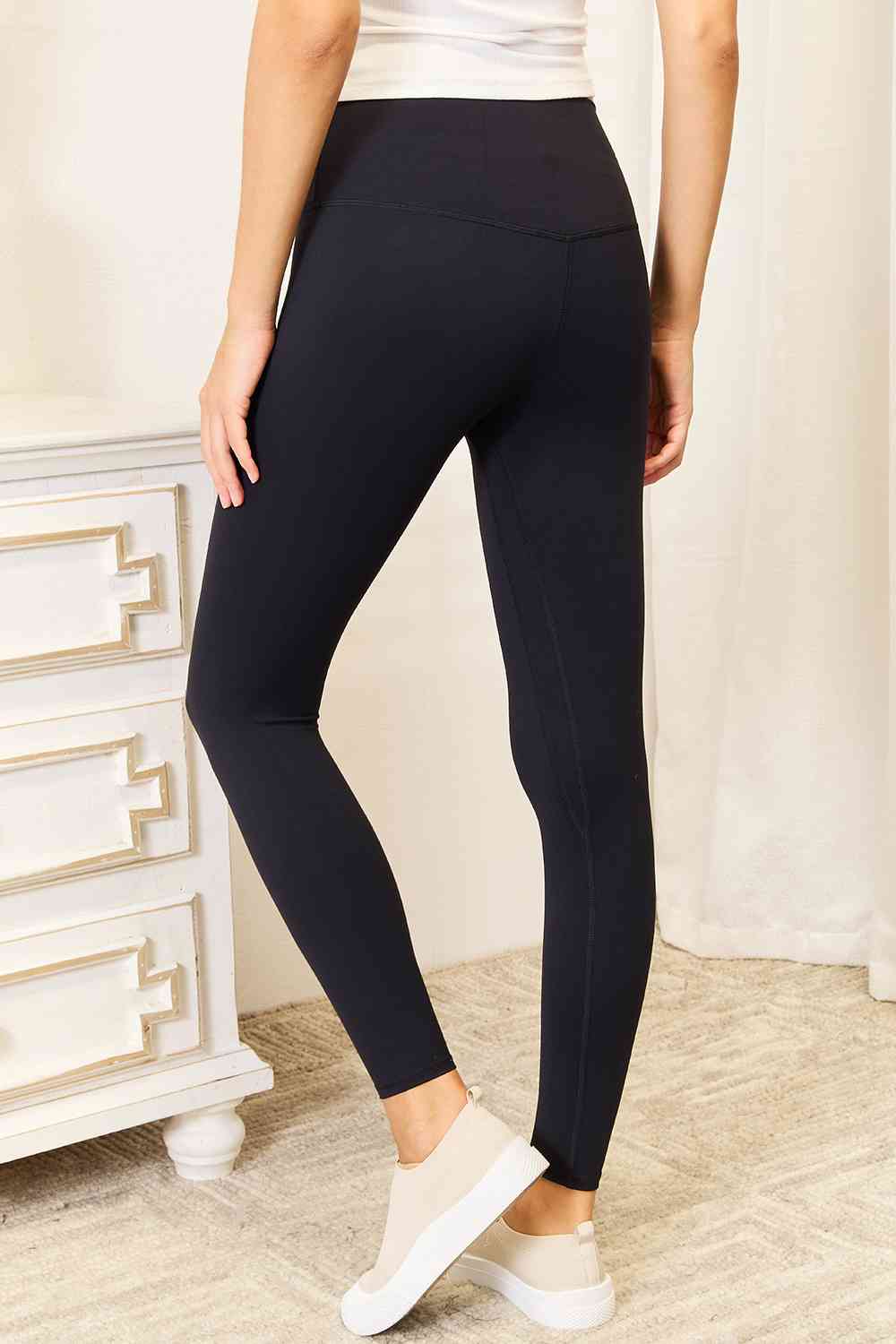 Let's Move Wide Waistband Sports Leggings - READY TO SHIP