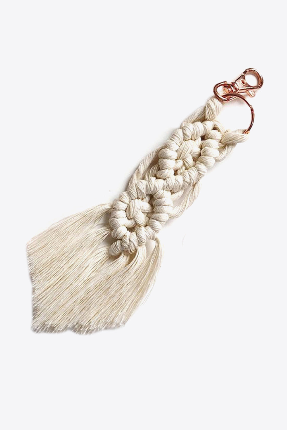 Braided Fringe Keychain