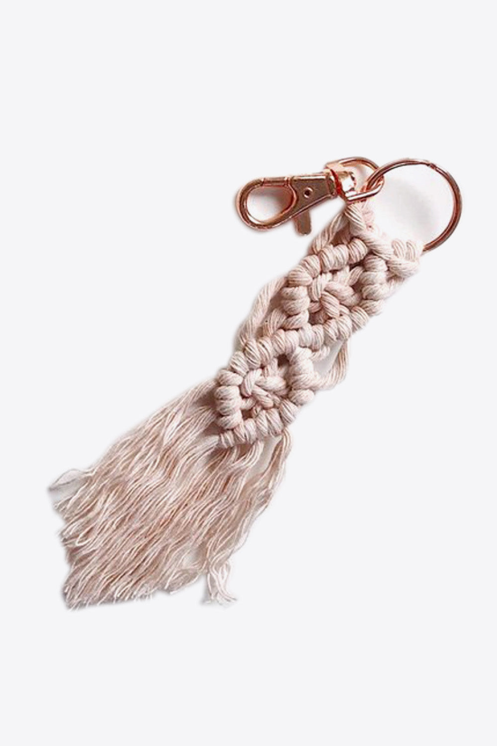 Braided Fringe Keychain