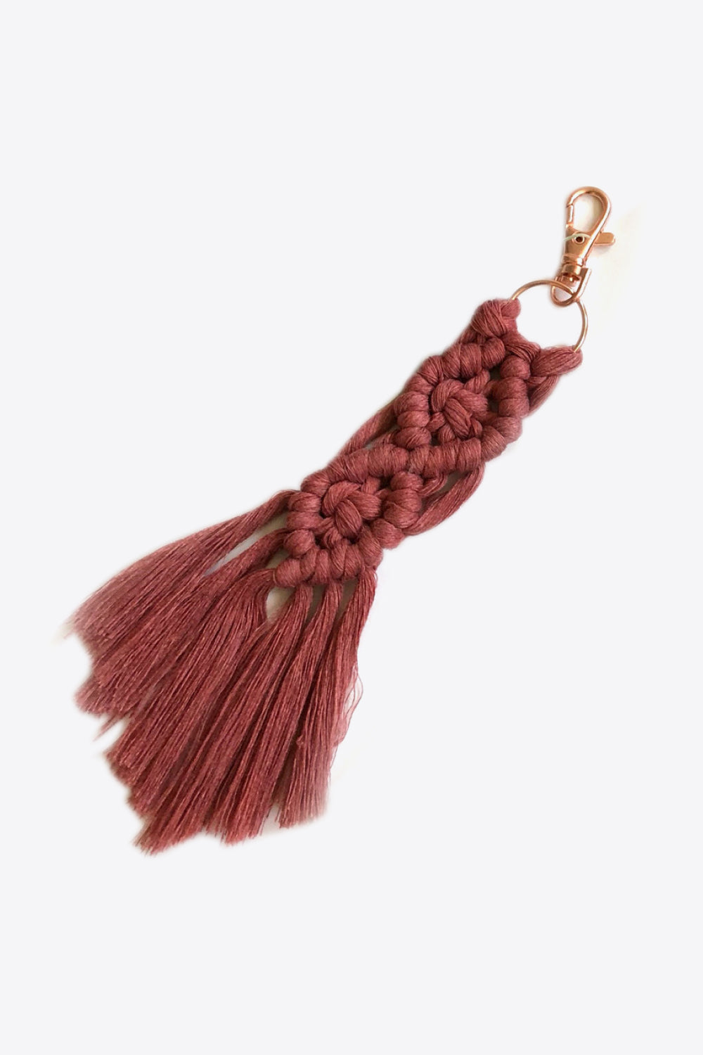 Braided Fringe Keychain