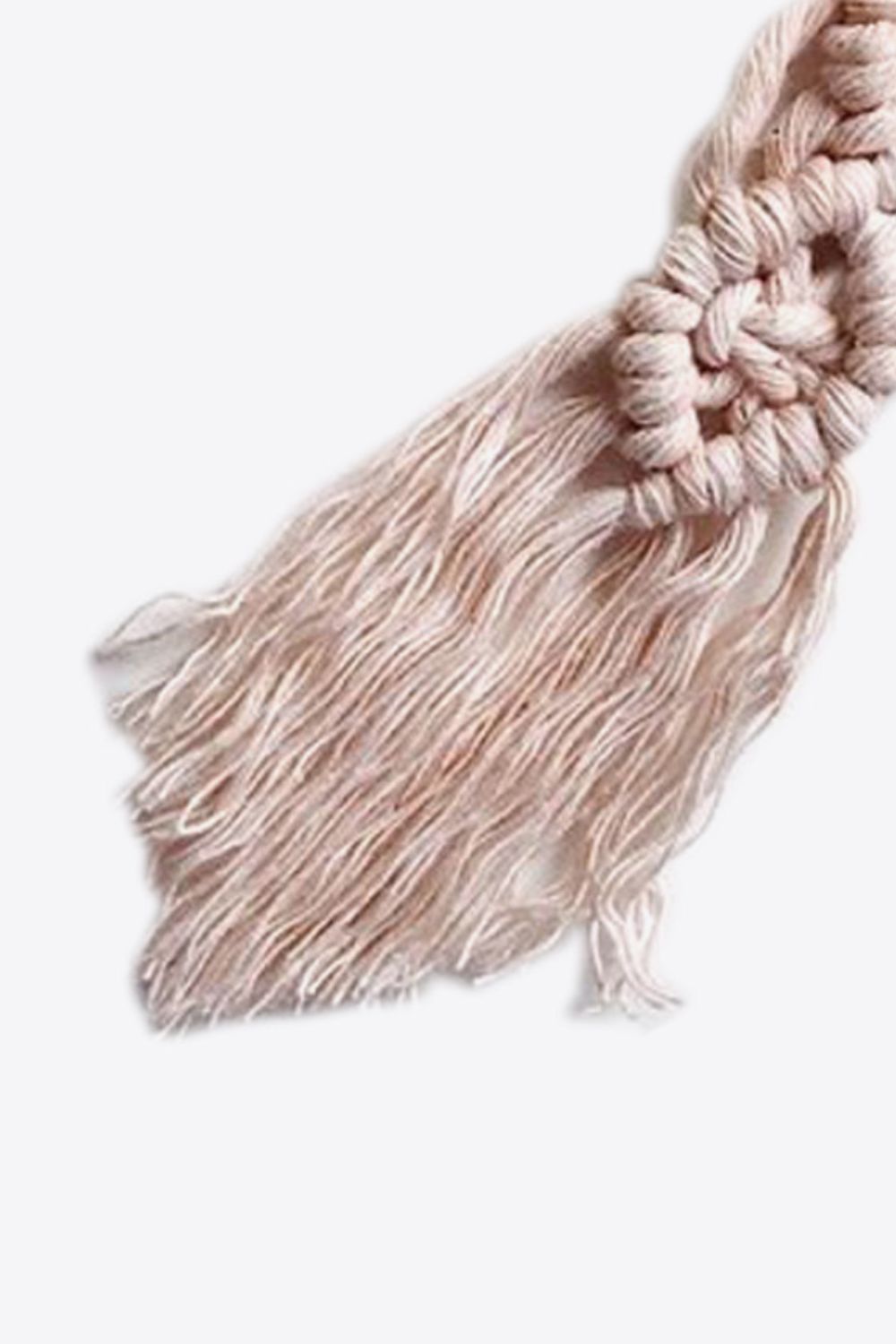 Braided Fringe Keychain