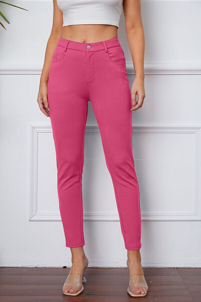 The BEST High Waist Skinny Pants