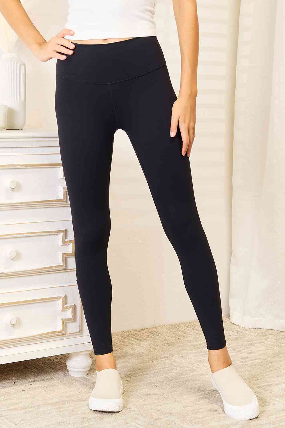 Let's Move Wide Waistband Sports Leggings - READY TO SHIP