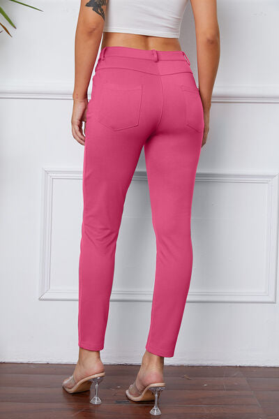 The BEST High Waist Skinny Pants