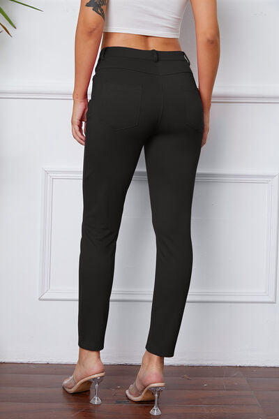 The BEST High Waist Skinny Pants