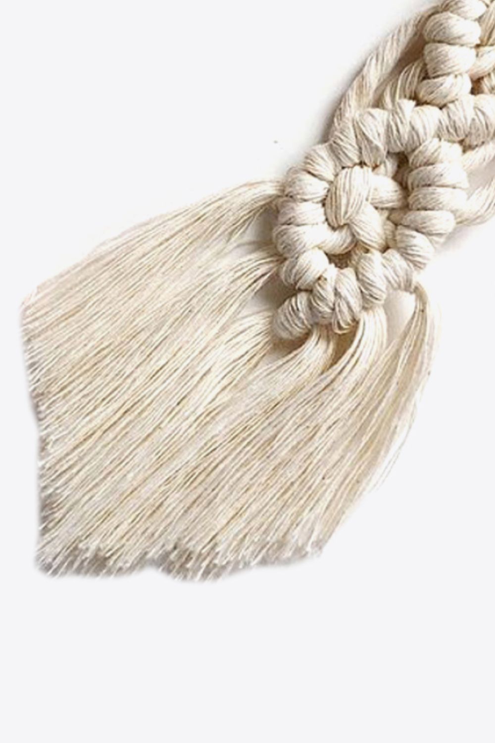 Braided Fringe Keychain