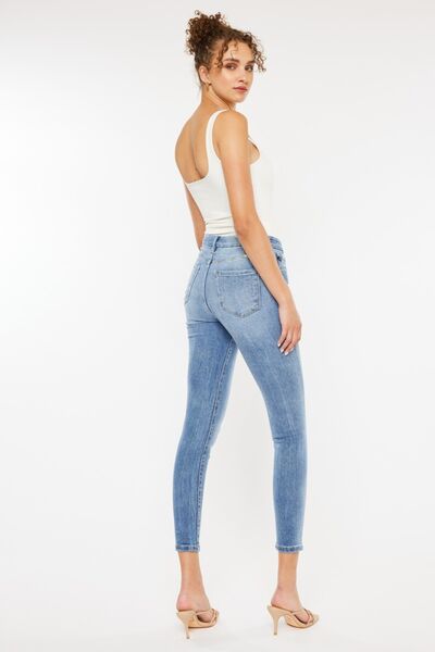 Kancan High Rise Cat's Whiskers Skinny Jeans